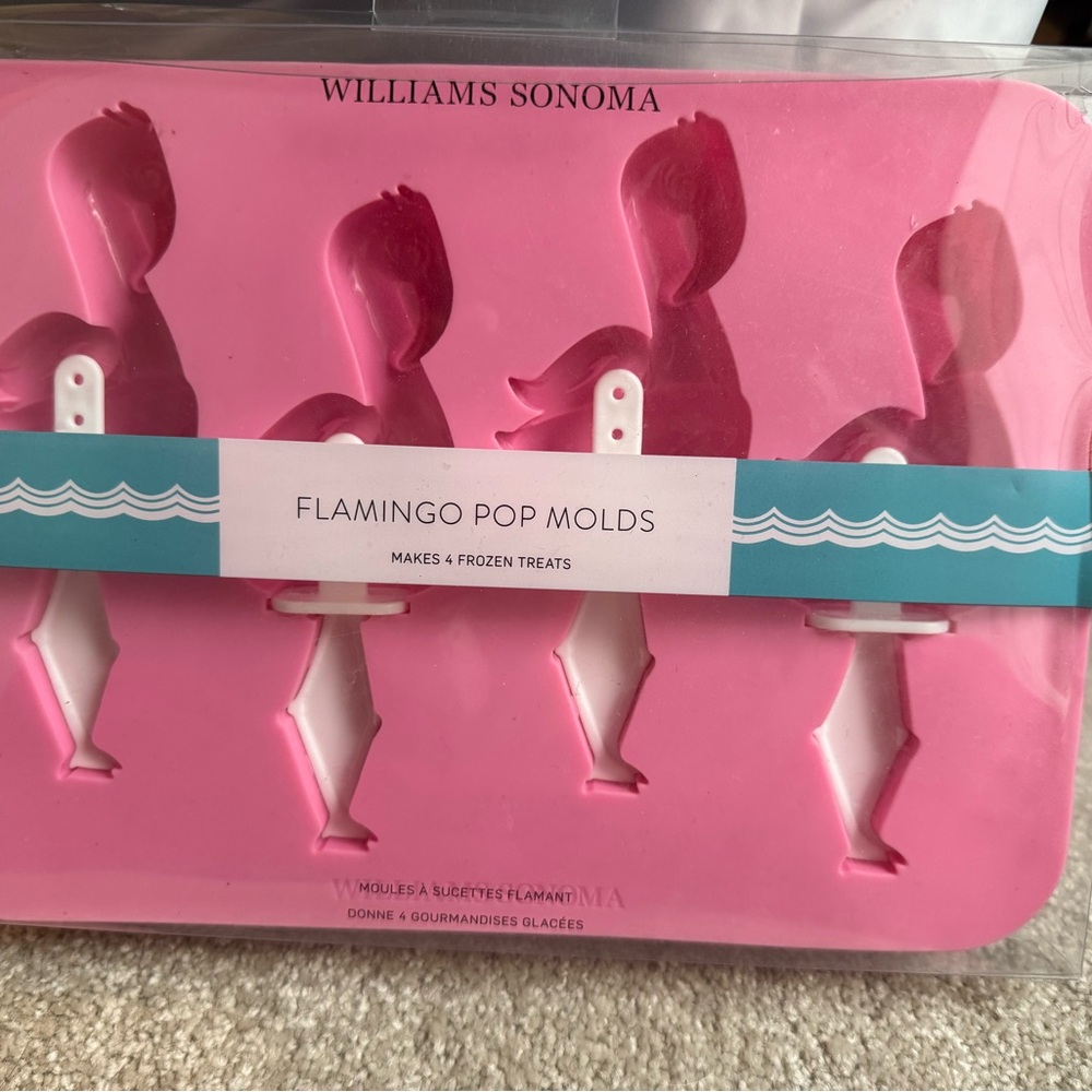Williams Sonoma flamingo pop molds